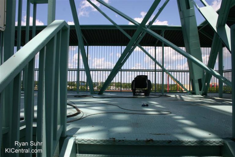 Eiffel Tower's 50ft Observation Deck (no longer open to the public)