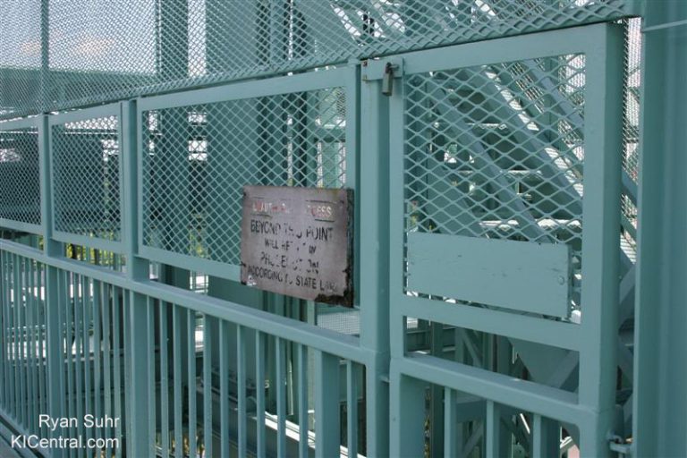 Eiffel Tower's 50ft Observation Deck (no longer open to the public)