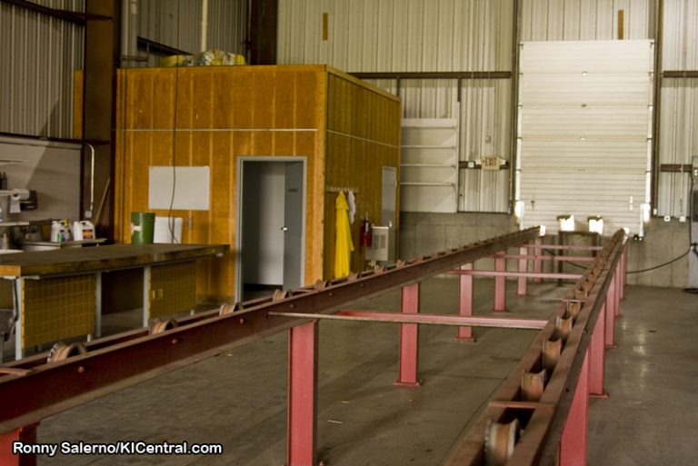 Monorail Maintenance Barn.