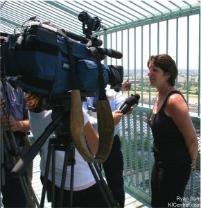 Jacquie B Talks to the Media