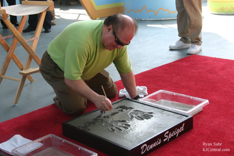 Dennis Speigel Inducted into the Kings Island Walk of Fame