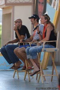 Olympic Gold beach volleyball players