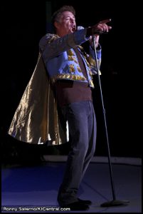 Barry Williams performing in "Growing Up Brady."