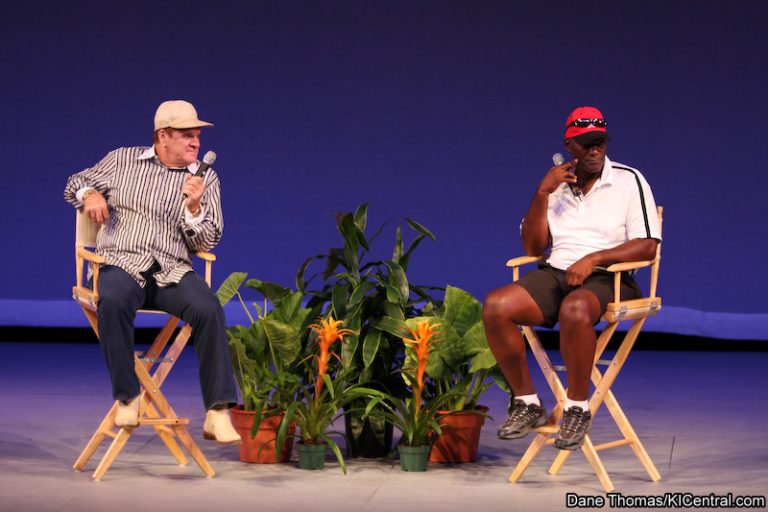 Pete Rose and George Foster at Kings Island, Labor Day 2008 — photo 2 of 22