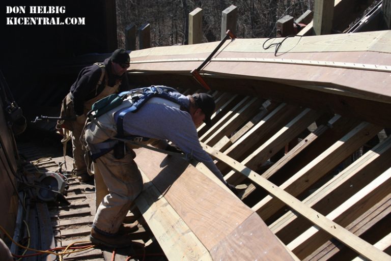 The Beast Getting Annual Track Work Done Before the 2009 Season.