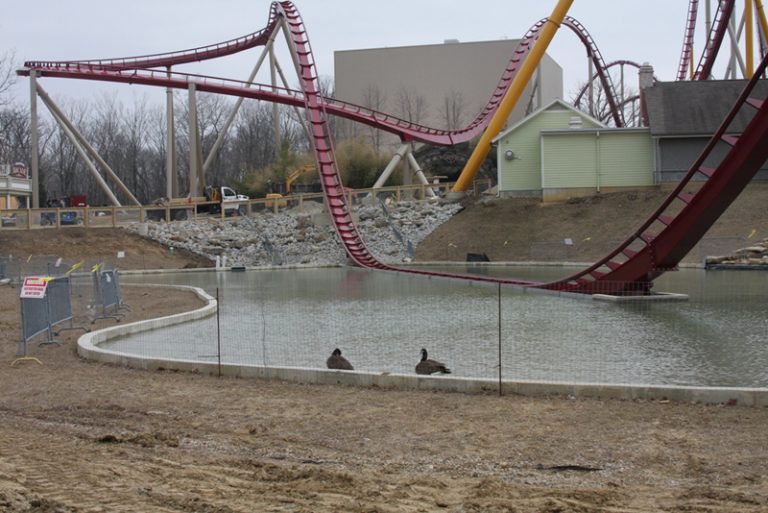 Fully Filled Splashdown Area for Diamondback
