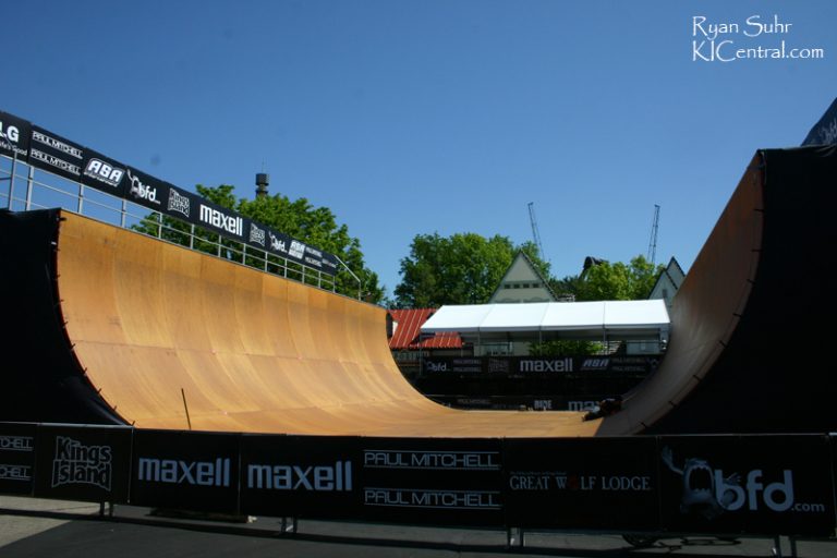 ASA Ramp Constrction - ASA Tour at Kings Island 2009