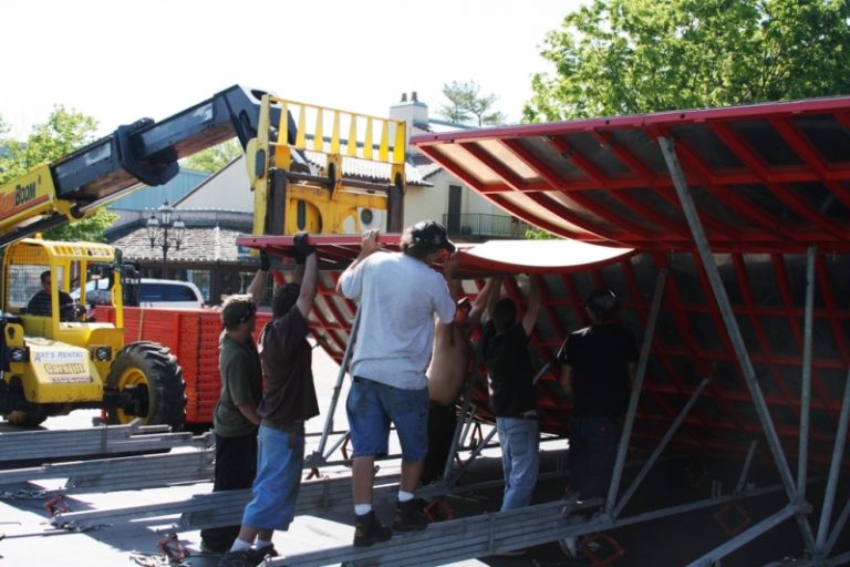 ASA World Tour Ramp Construction 2009