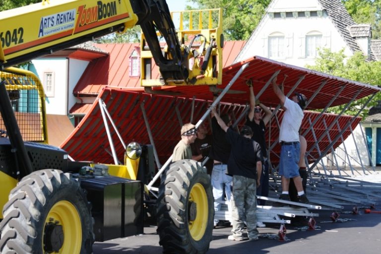 ASA World Tour Ramp Construction 2009