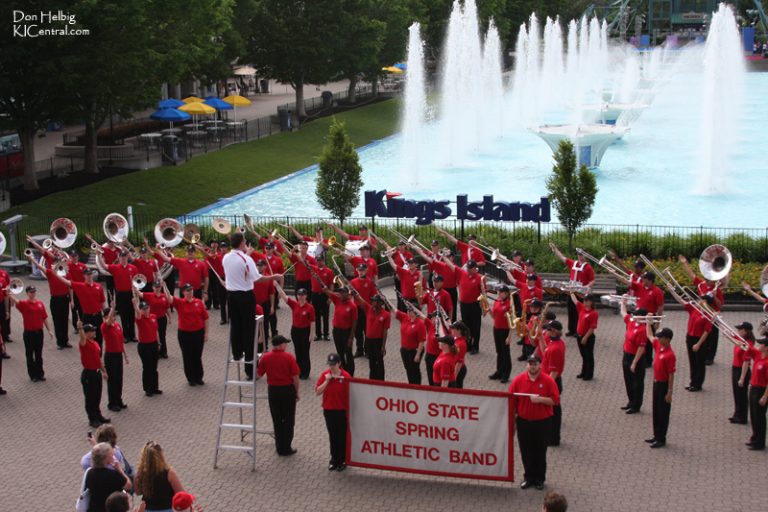 OSU Marching Band at Kings Island