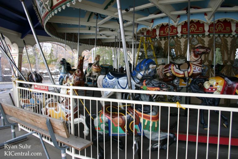 Grand Carousel under rehab