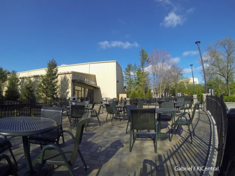 New Festhaus outdoor patio