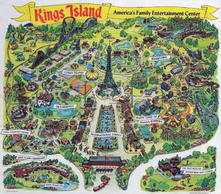 1974 Park Map