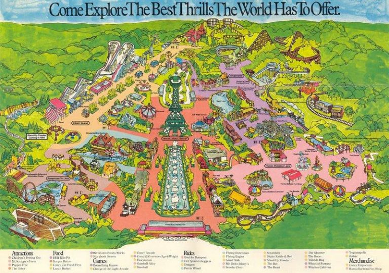 1983 Park Map