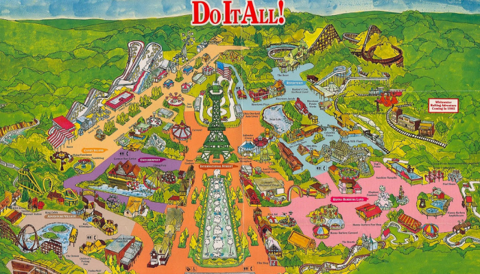 1984 Park Map