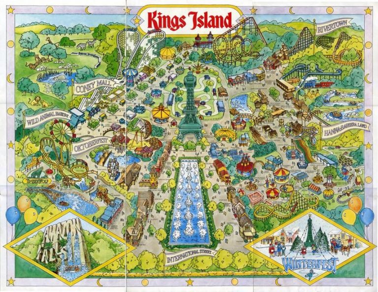 1988 Park Map