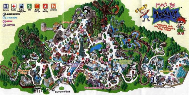1998-Kings-Island-Map