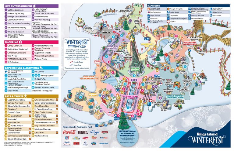 2022 Winterfest Map