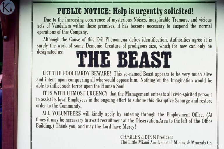 198 BEAST SIGN