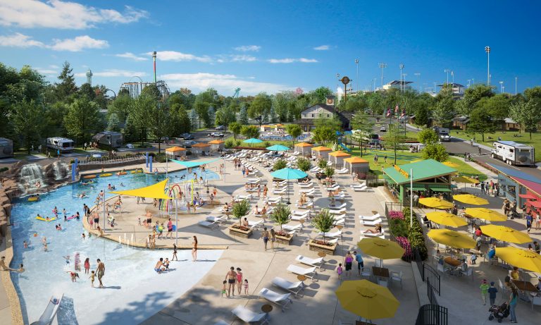 Kings Island Camp Cedar Pool Rendering