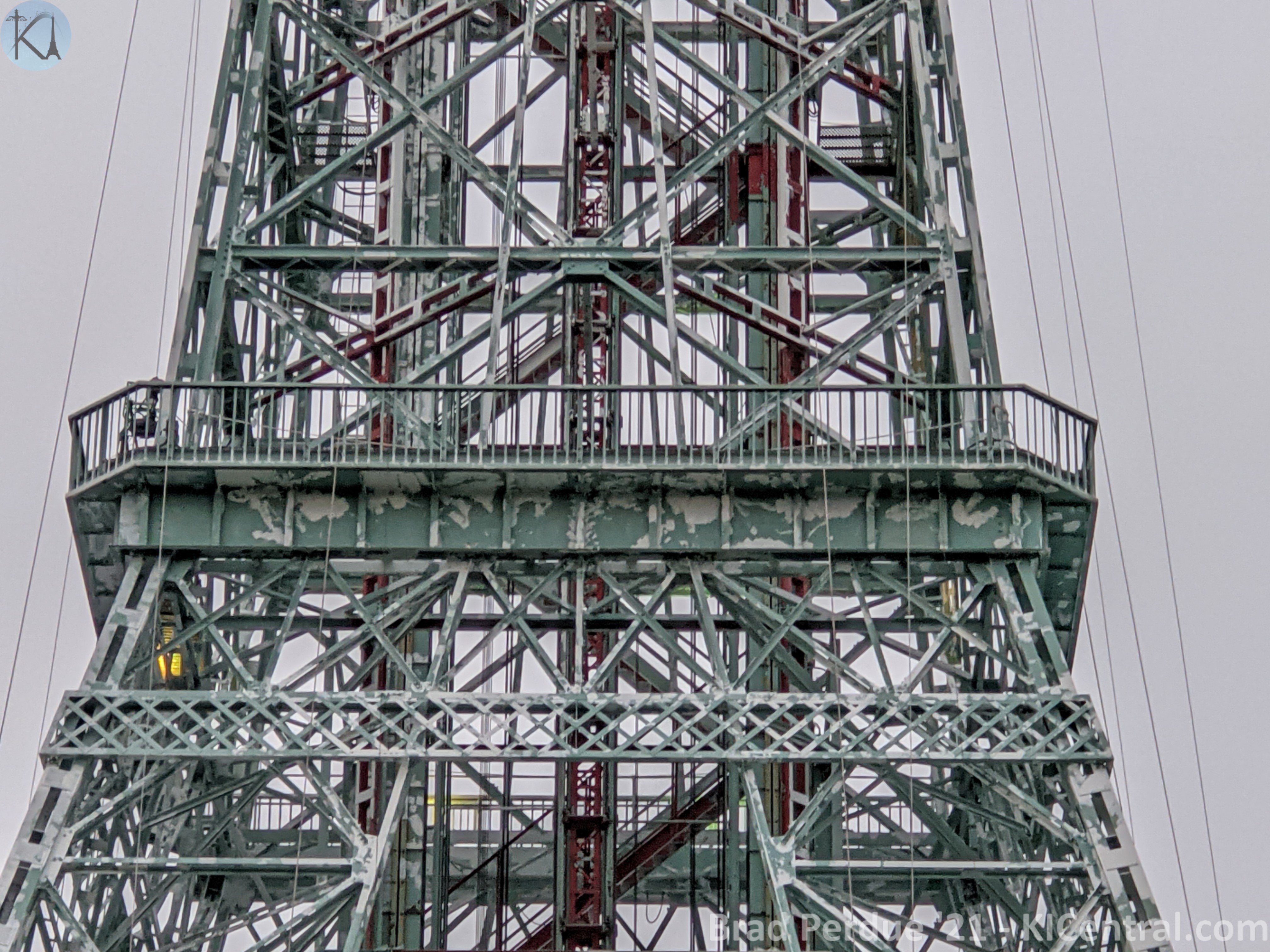 Eiffel Tower Repaint 2021 Kings Island Central
