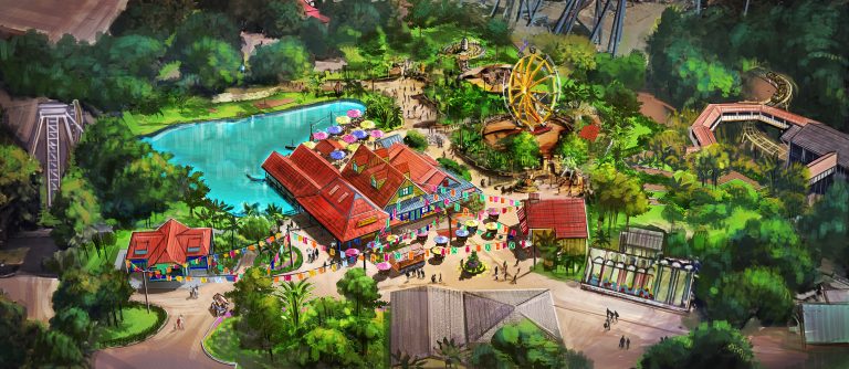 Kings Island Adventure Port - Birdseye View